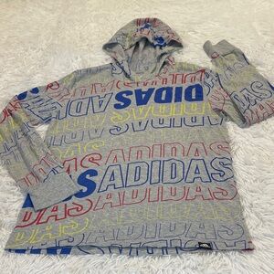 Adidas KIDS Multicolor Graphic Hoodie SIZE M 10/12